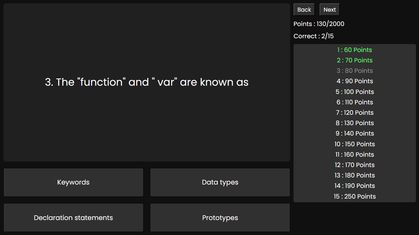JavaScript Quiz App
